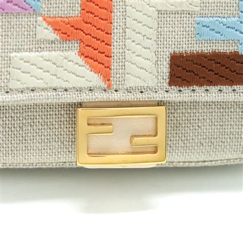 fendi nano baguette charm crossbody bag